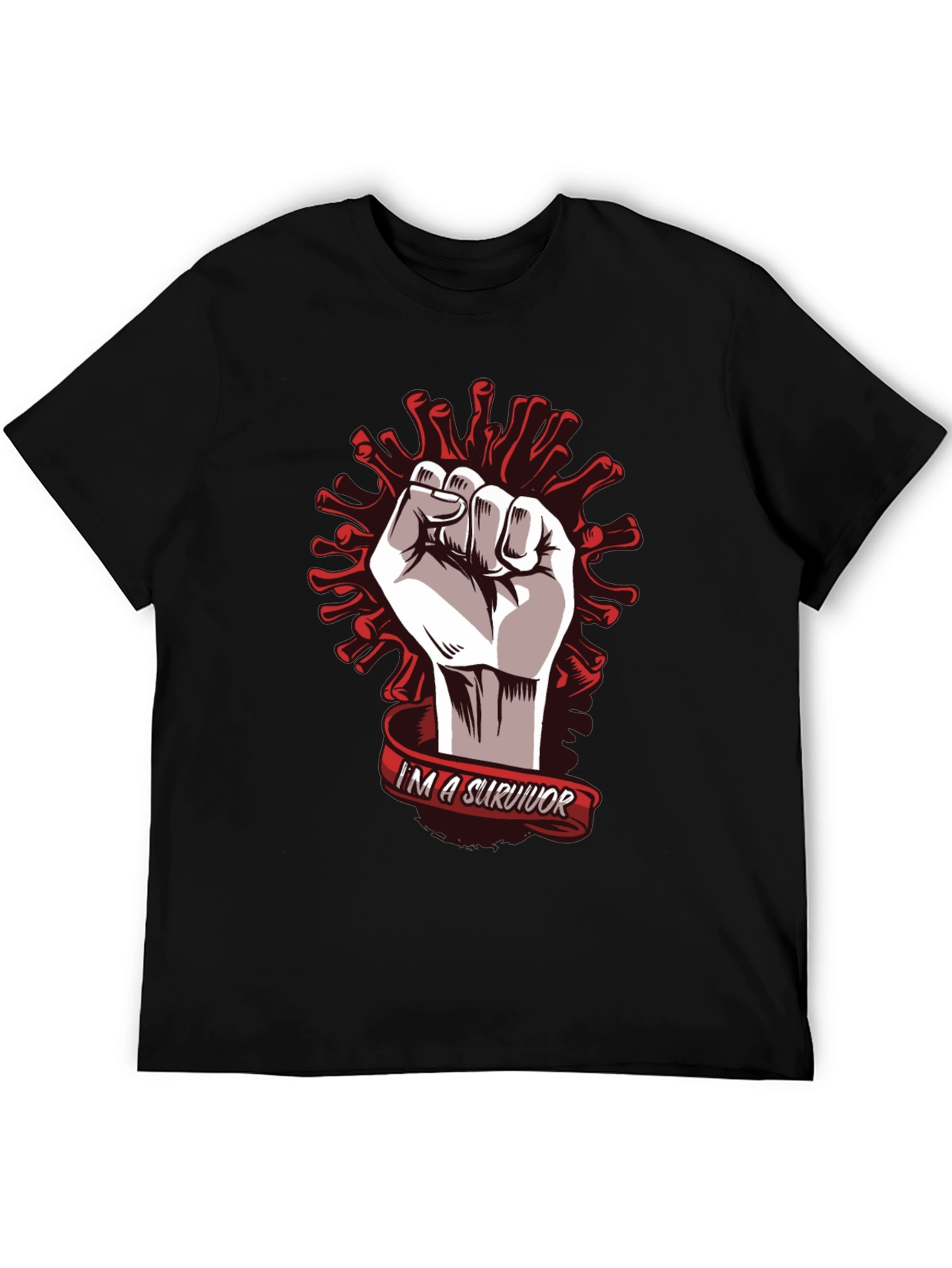 Survivor Graphic Tee - Fight the Virus