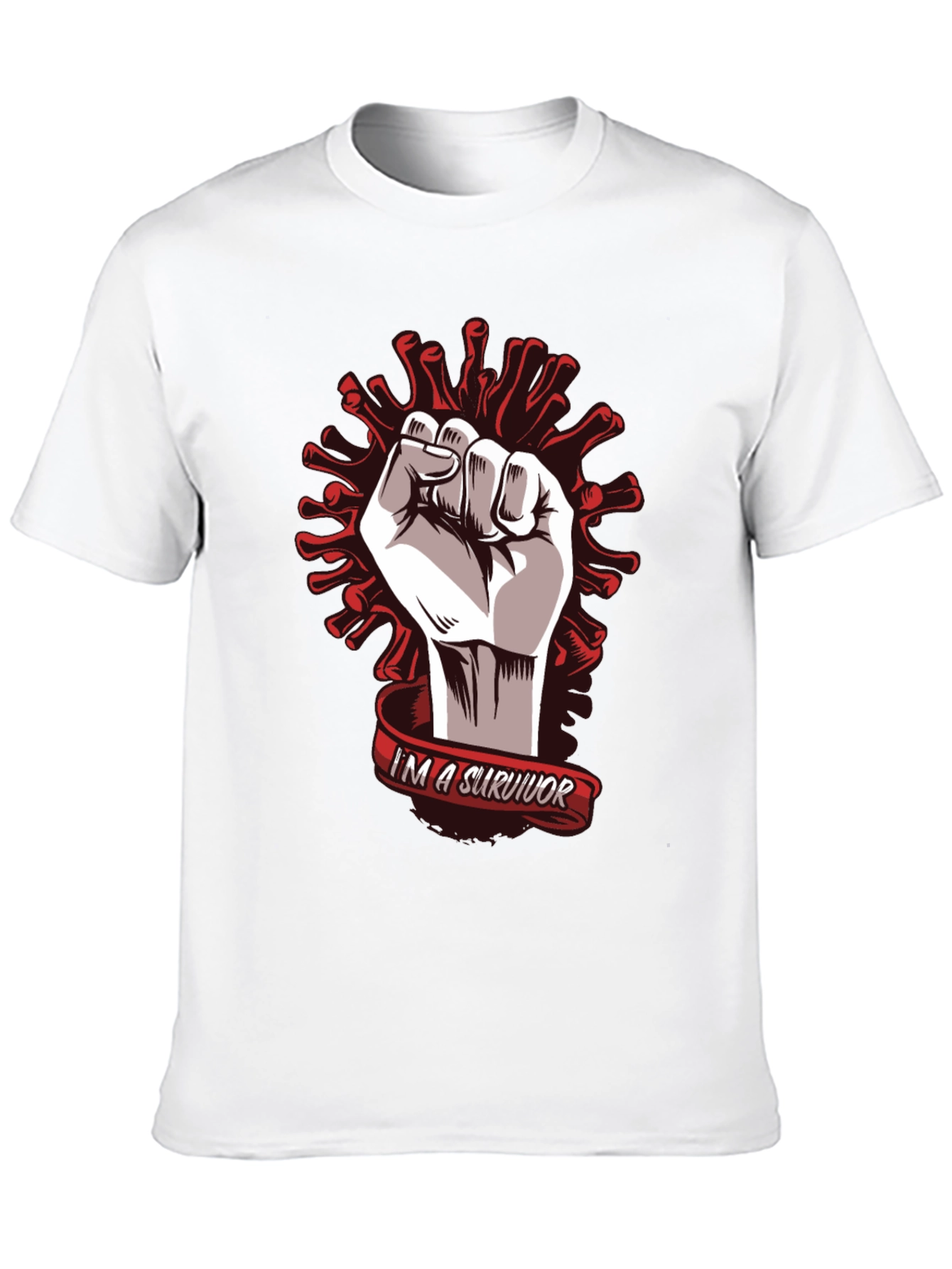 Survivor Graphic Tee - Fight the Virus