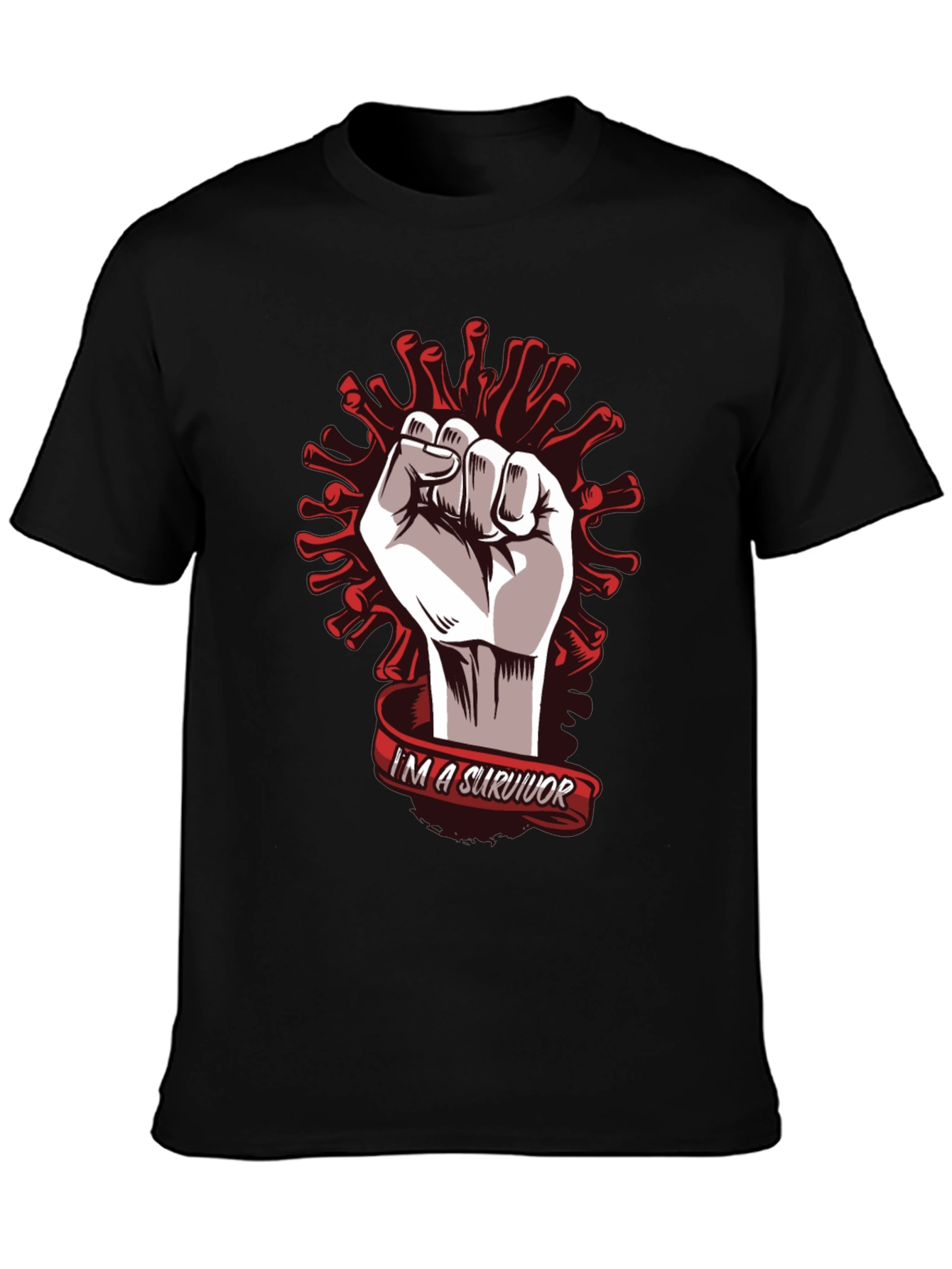 Survivor Graphic Tee - Fight the Virus