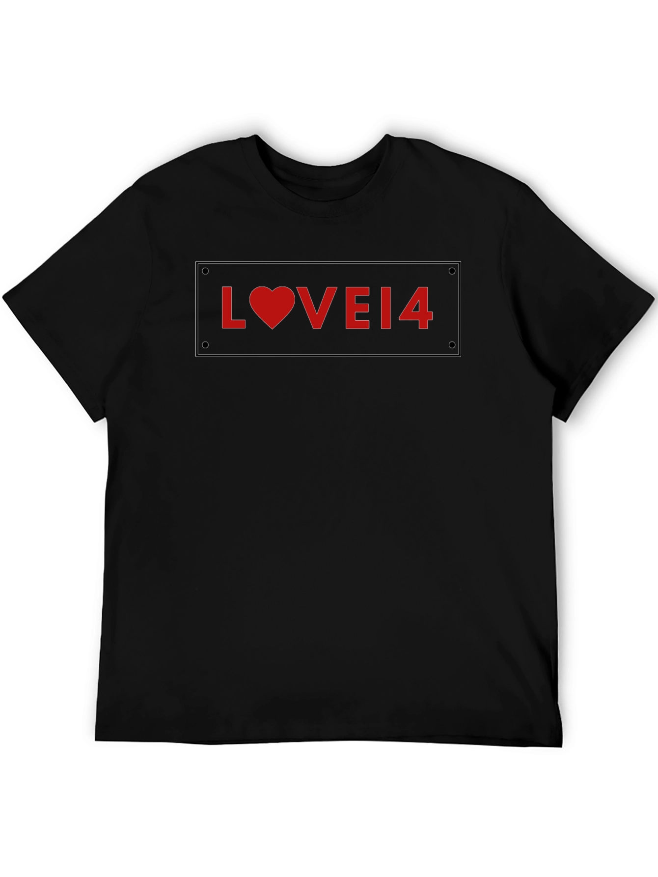 Love 4 Graphic Tee - Black
