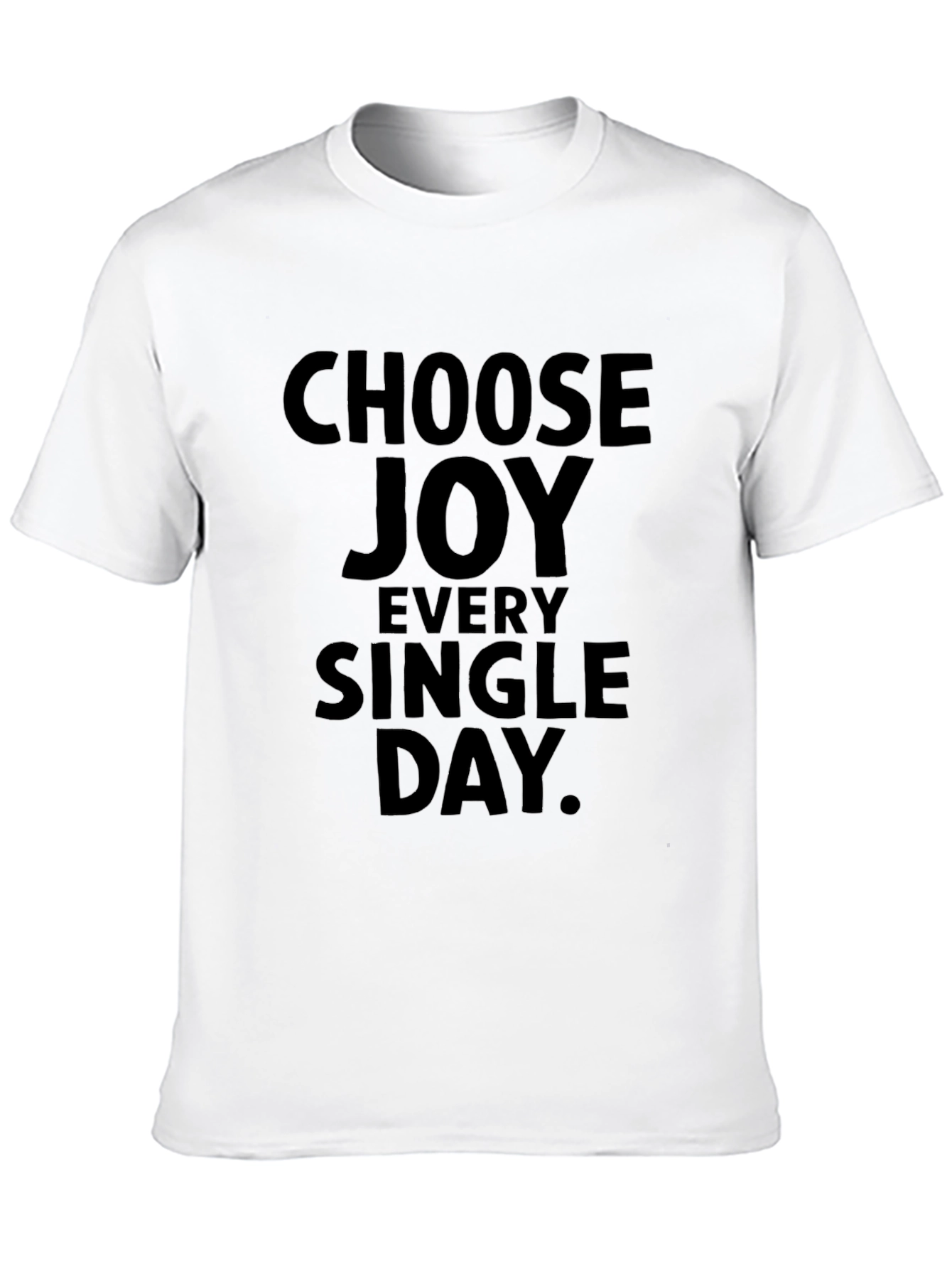 Choose Joy Everyday Black T-Shirt