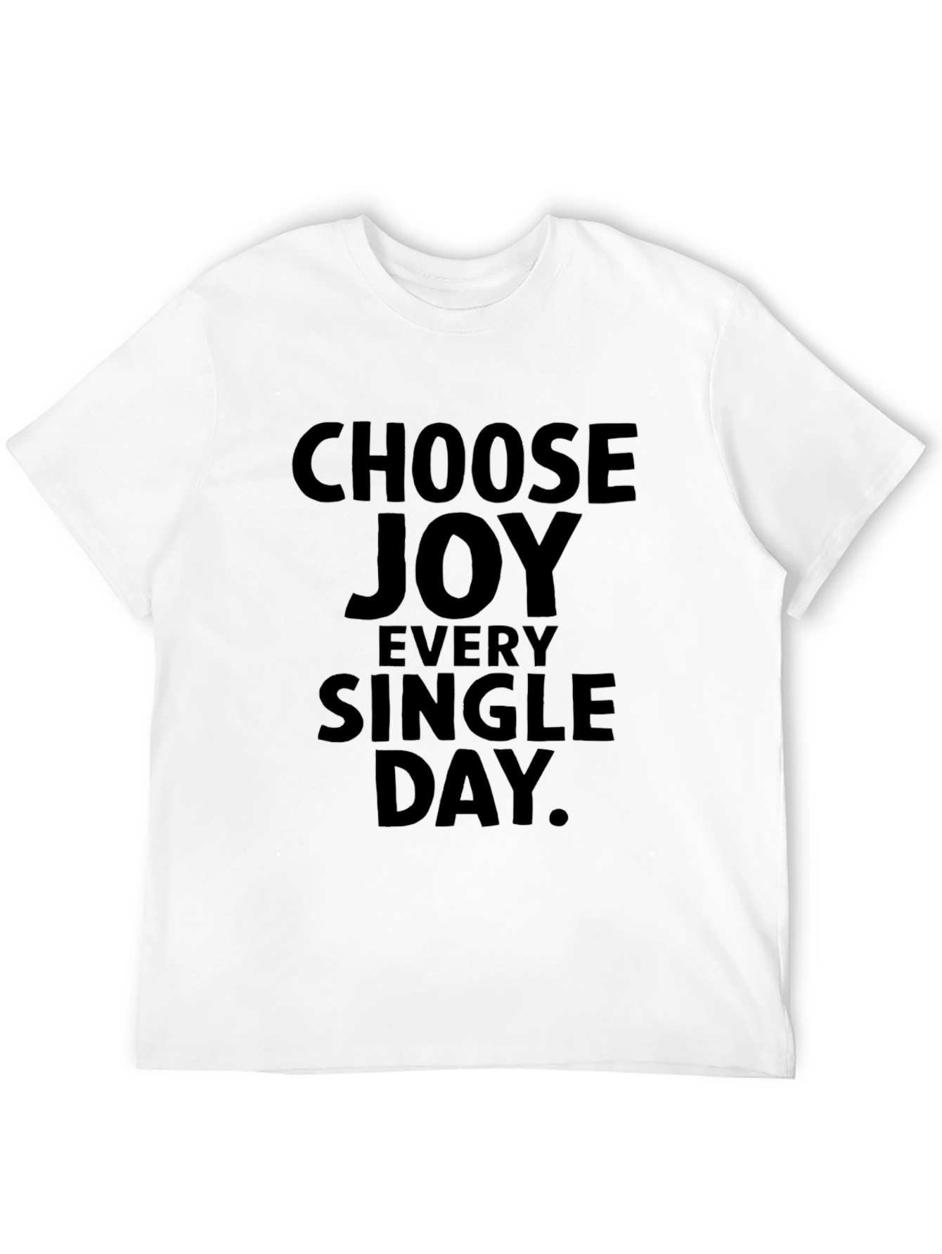 Choose Joy Everyday Black T-Shirt
