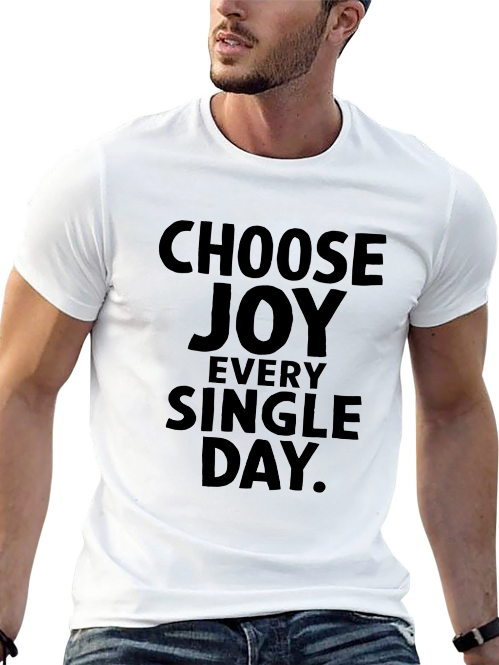 Choose Joy Everyday Black T-Shirt