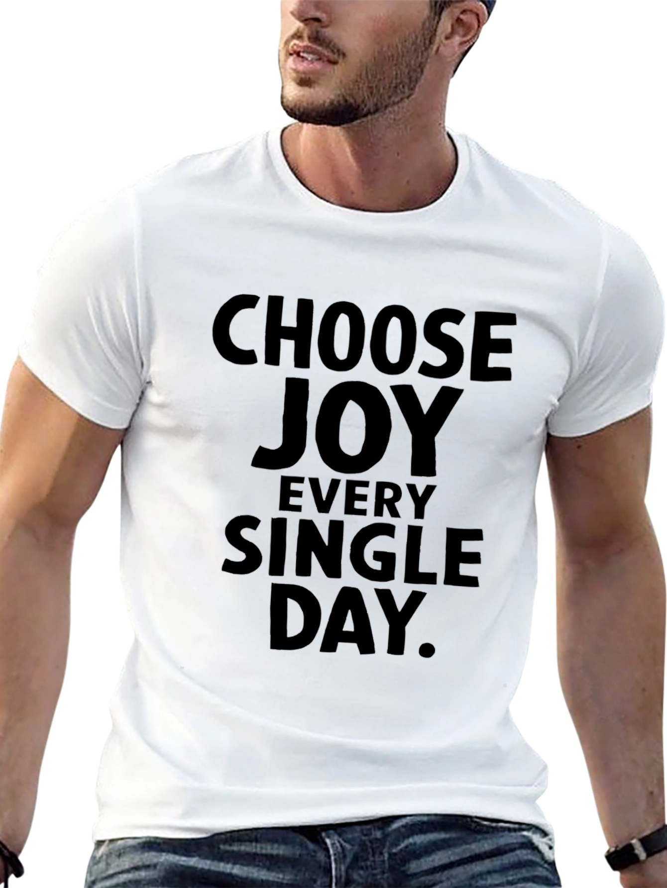 Choose Joy Everyday Black T-Shirt