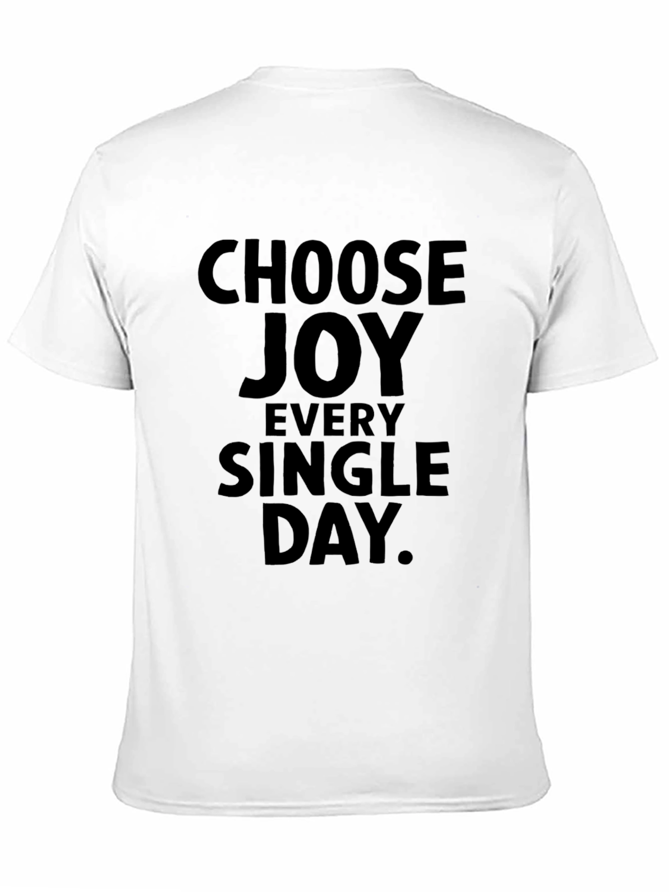 Choose Joy Everyday Black T-Shirt