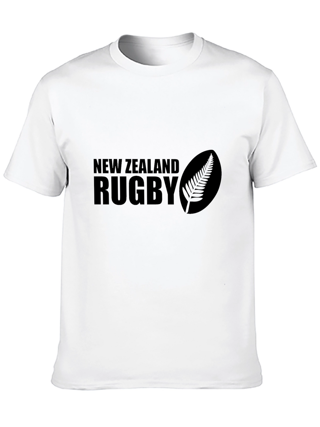 New Zealand Rugby Graphic Black T-Shirt