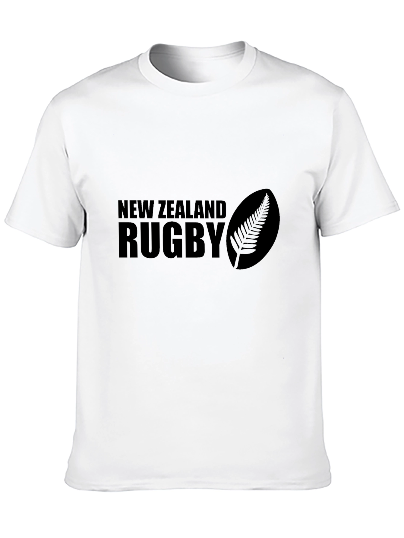 New Zealand Rugby Graphic Black T-Shirt