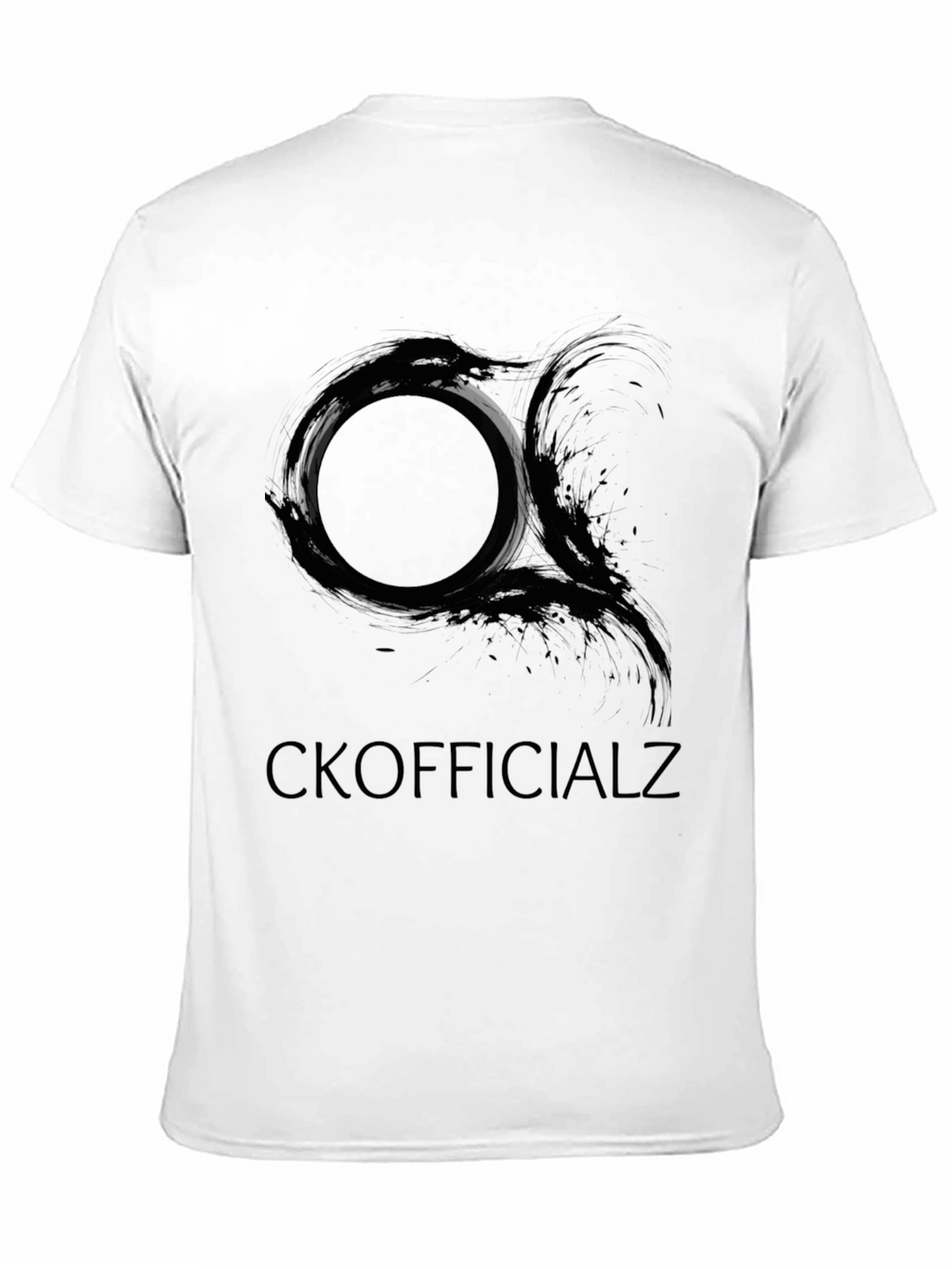 CKOfficialz Black Graphic Tee - Modern Style