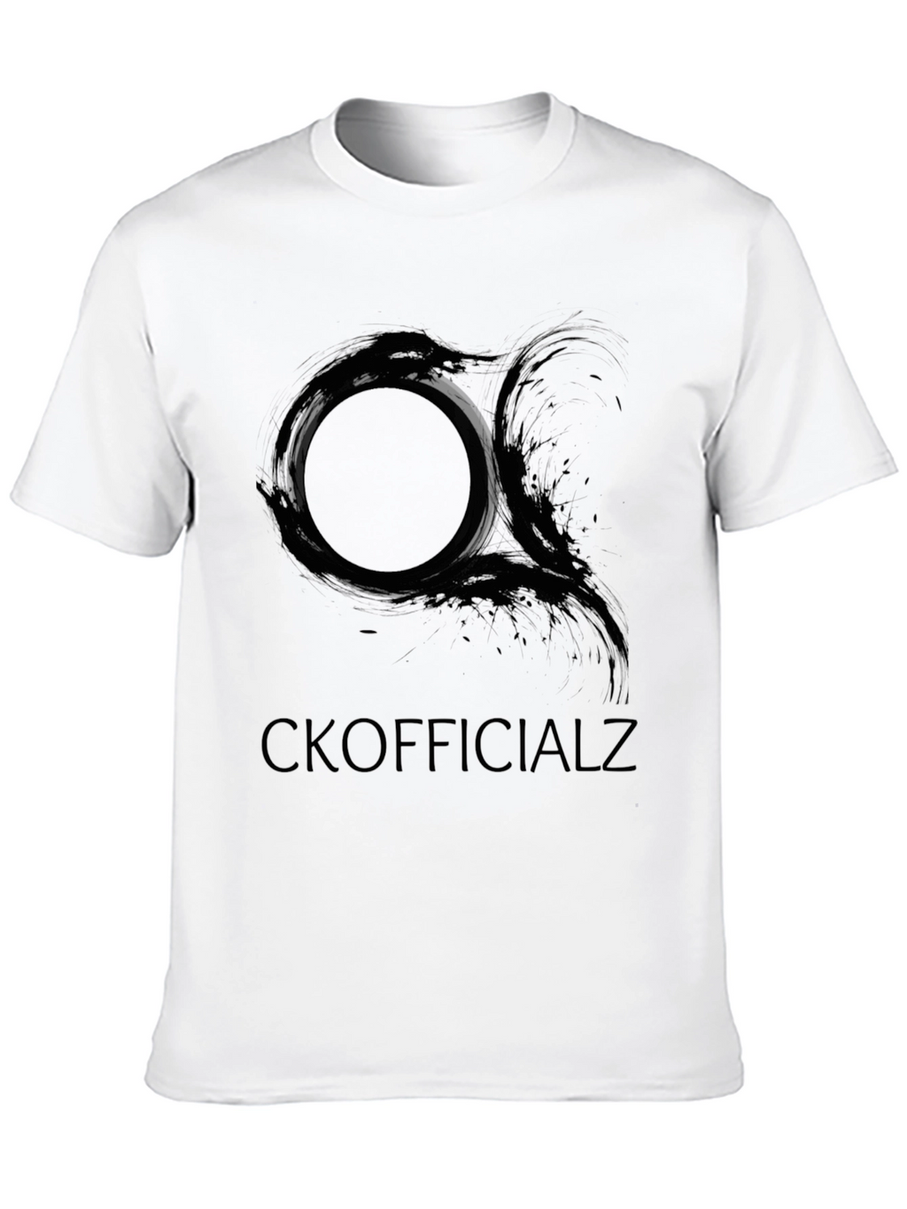 CKOfficialz Black Graphic Tee - Modern Style