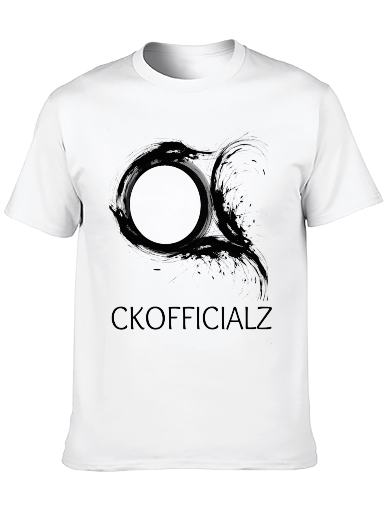 CKOfficialz Black Graphic Tee - Modern Style