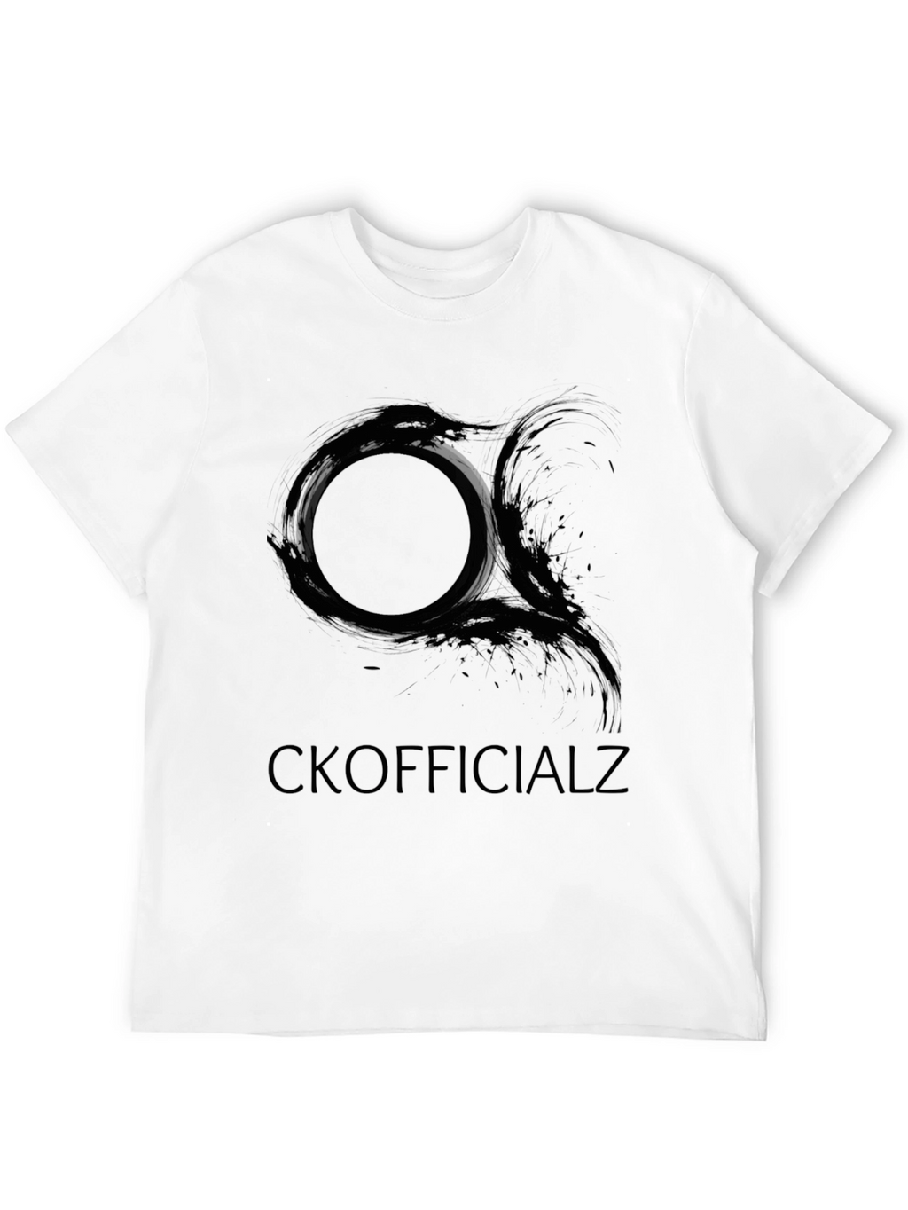 CKOfficialz Black Graphic Tee - Modern Style