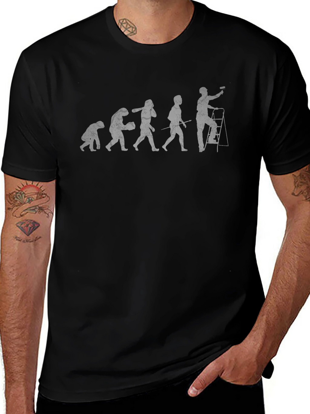 Painter Evolution Black T-Shirt