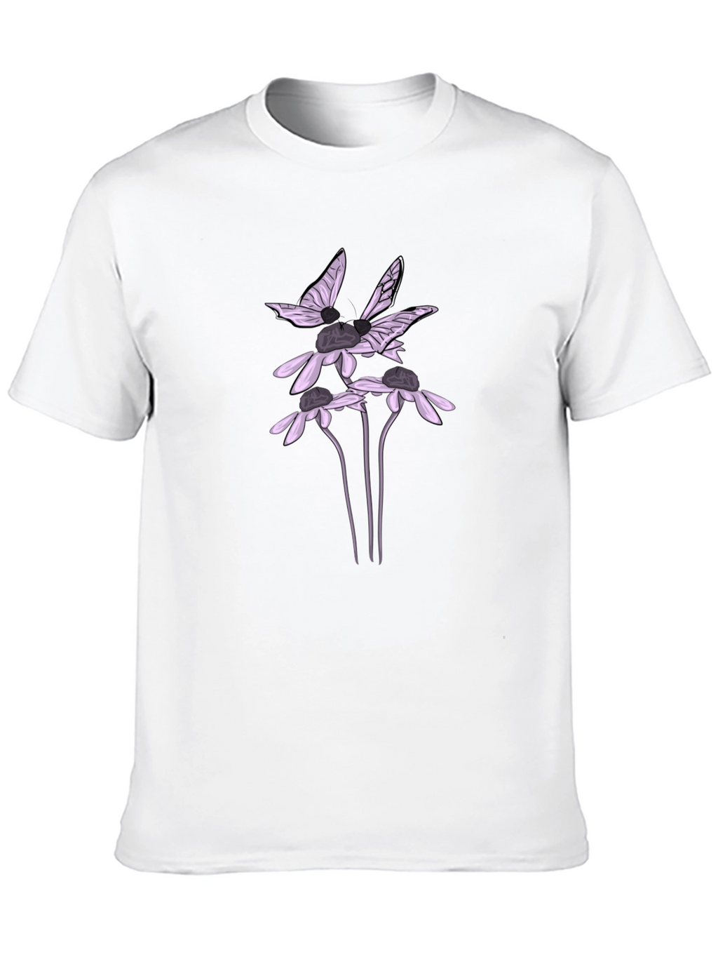 Floral Butterfly Graphic Tee