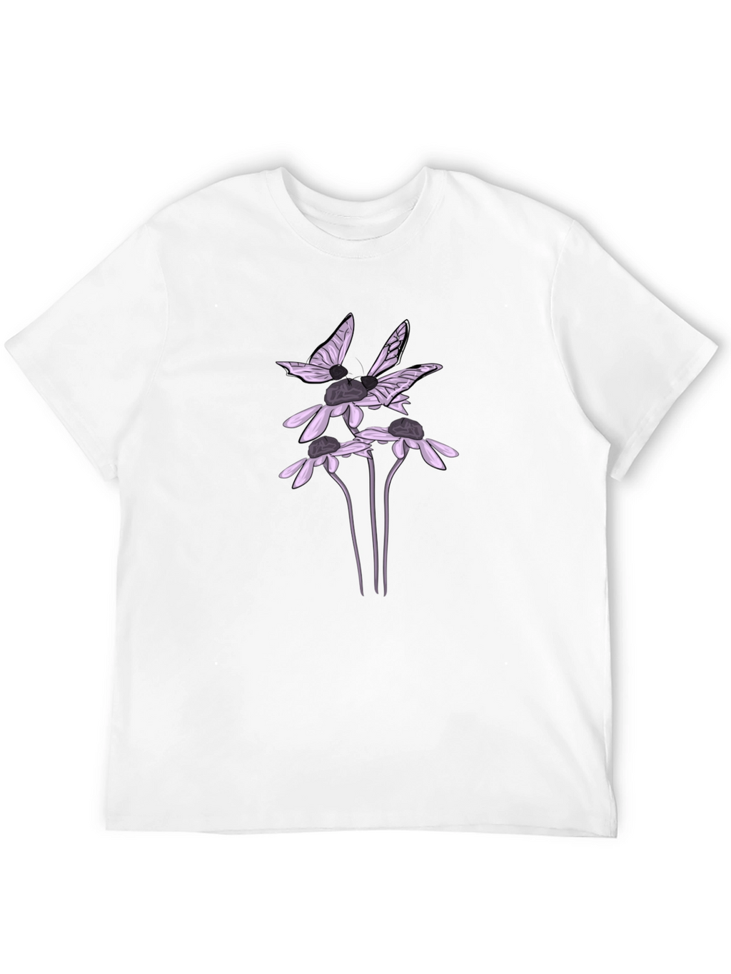 Floral Butterfly Graphic Tee