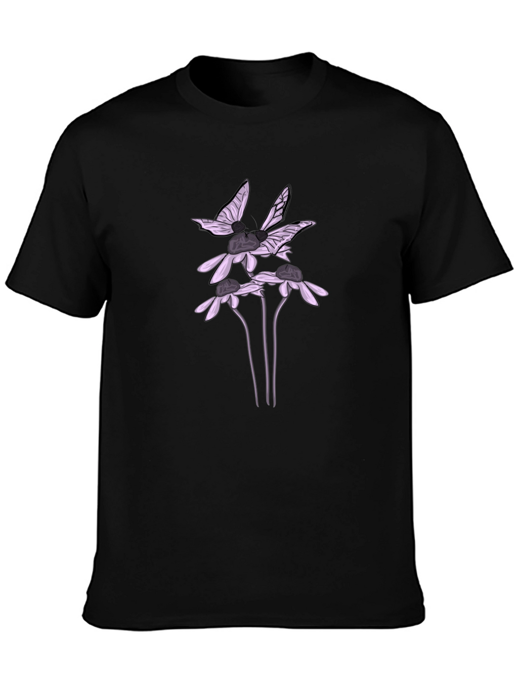 Floral Butterfly Graphic Tee