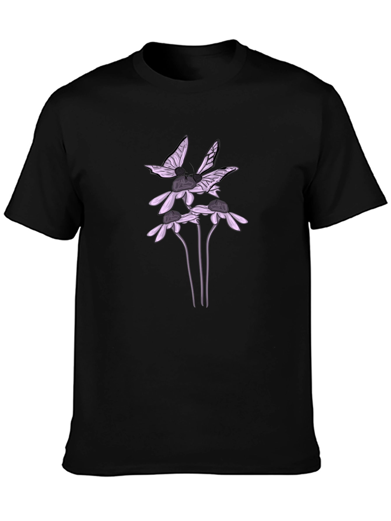 Floral Butterfly Graphic Tee