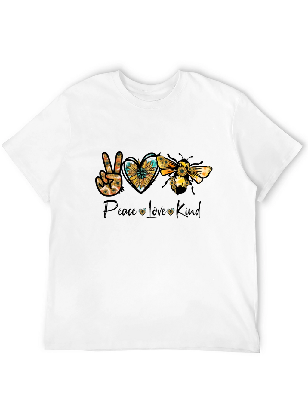 Peace Love Kind Bee Graphic Tee