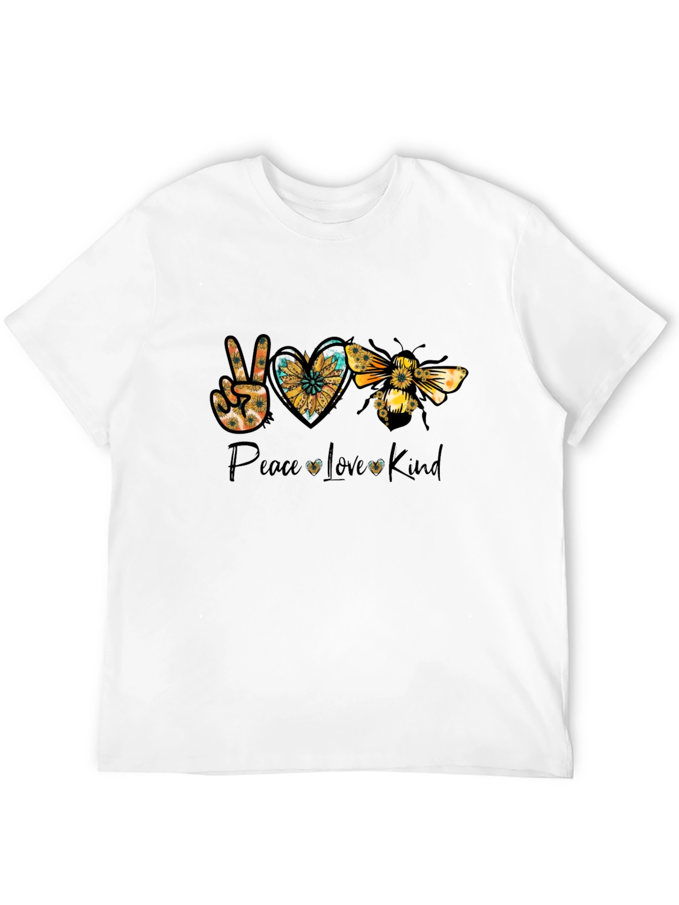 Peace Love Kind Bee Graphic Tee