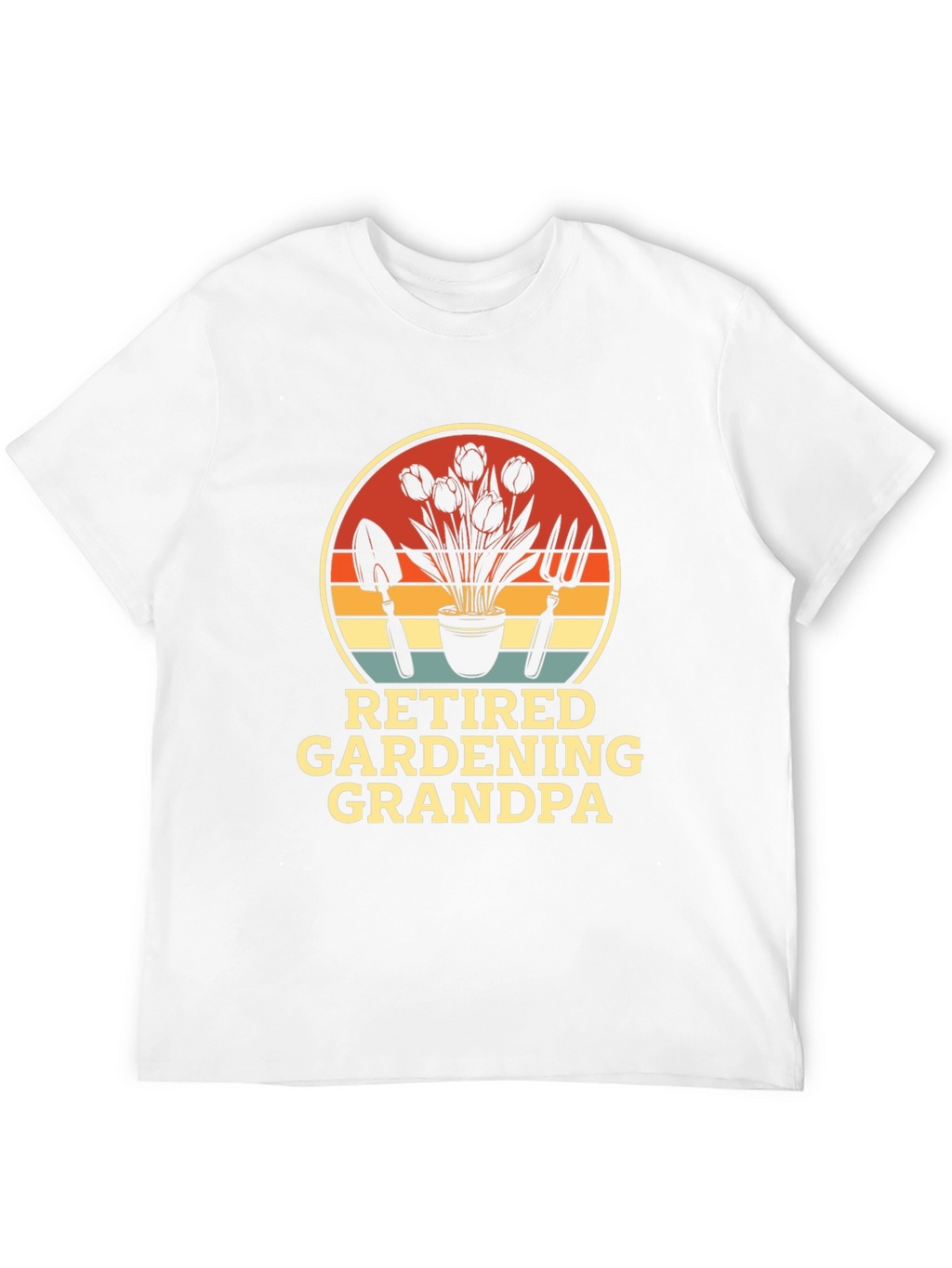 Retired Gardening Grandpa T-Shirt