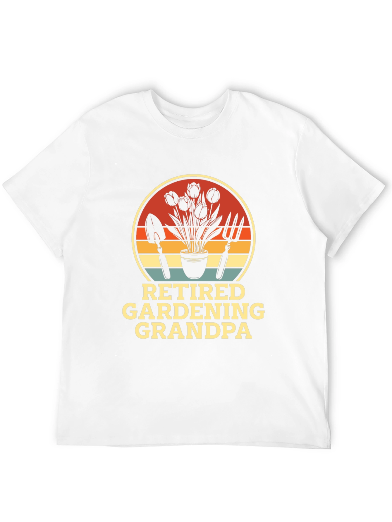 Retired Gardening Grandpa T-Shirt