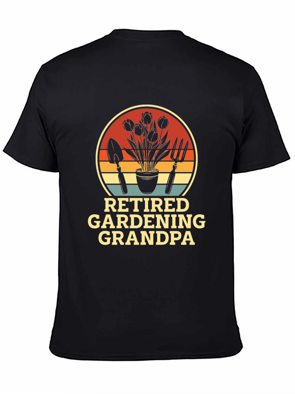 Retired Gardening Grandpa T-Shirt