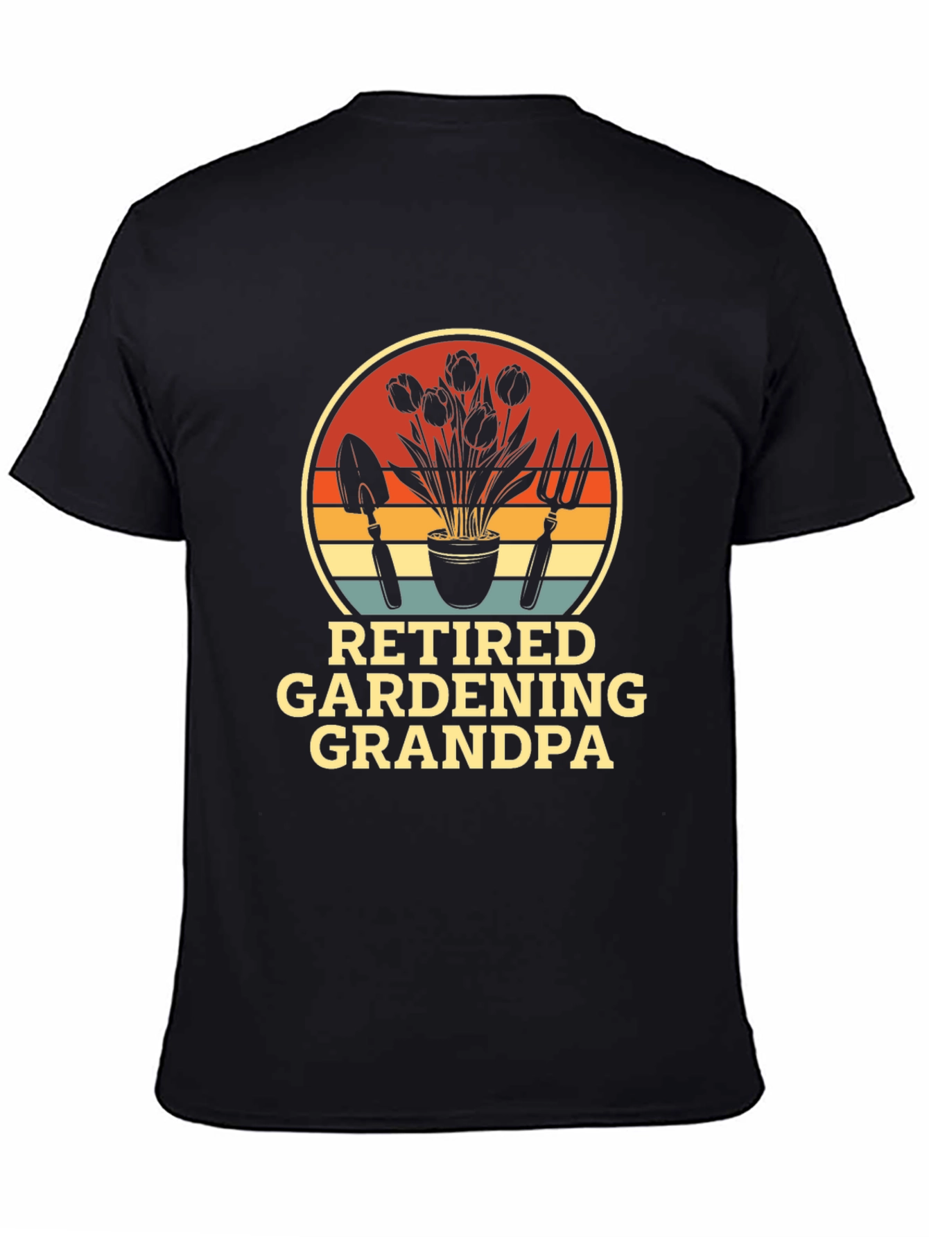 Retired Gardening Grandpa T-Shirt