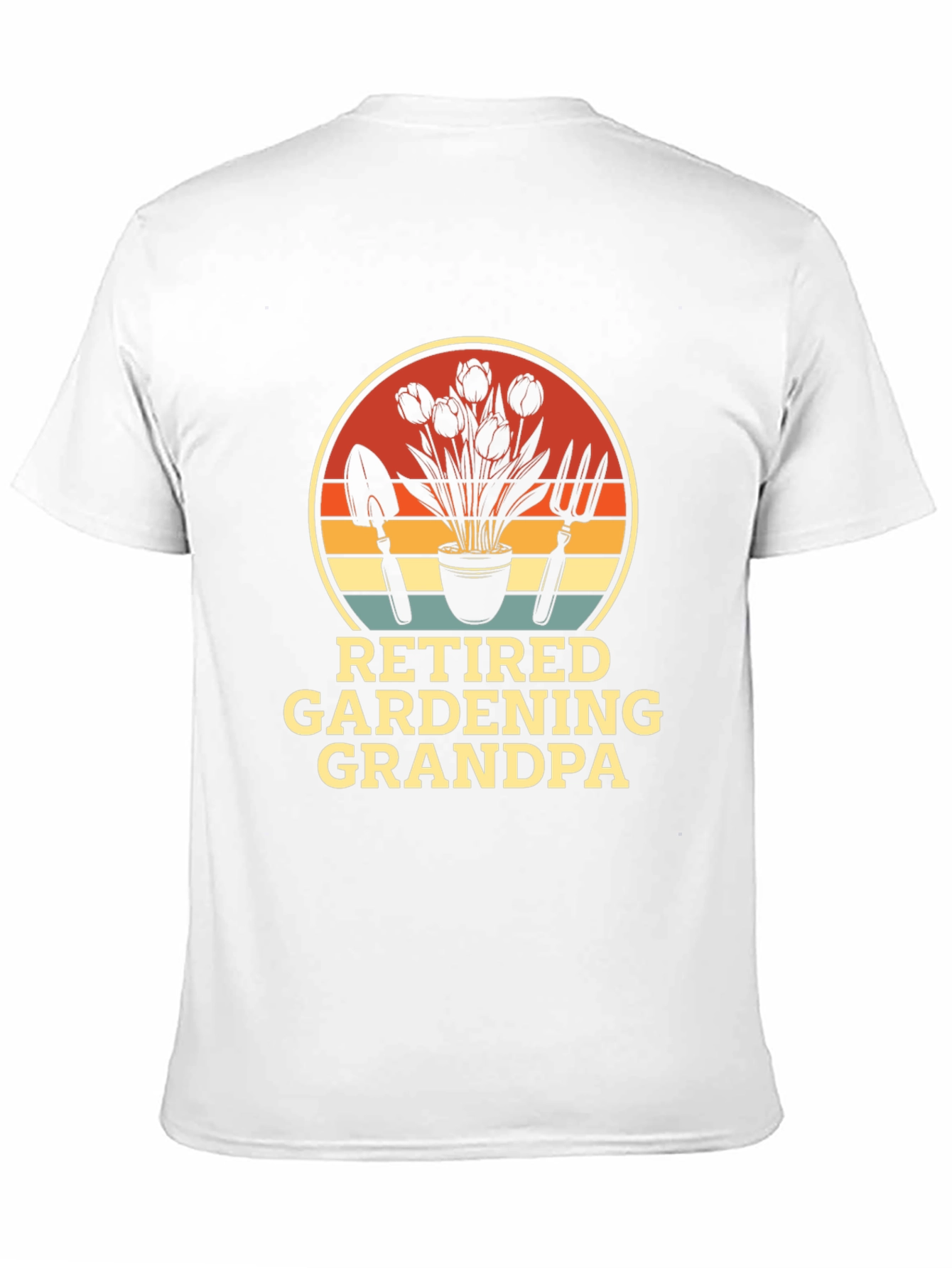 Retired Gardening Grandpa T-Shirt