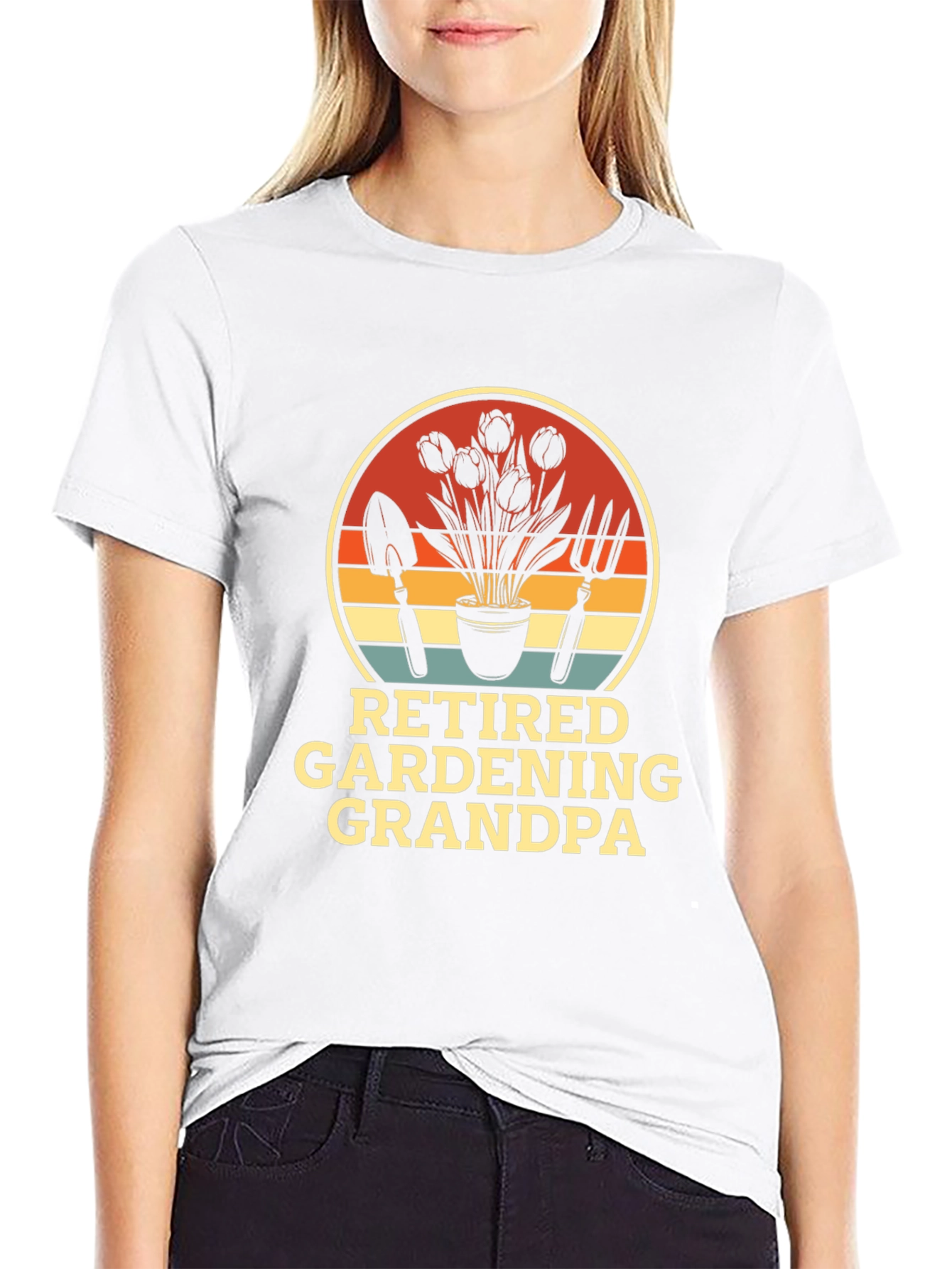 Retired Gardening Grandpa T-Shirt