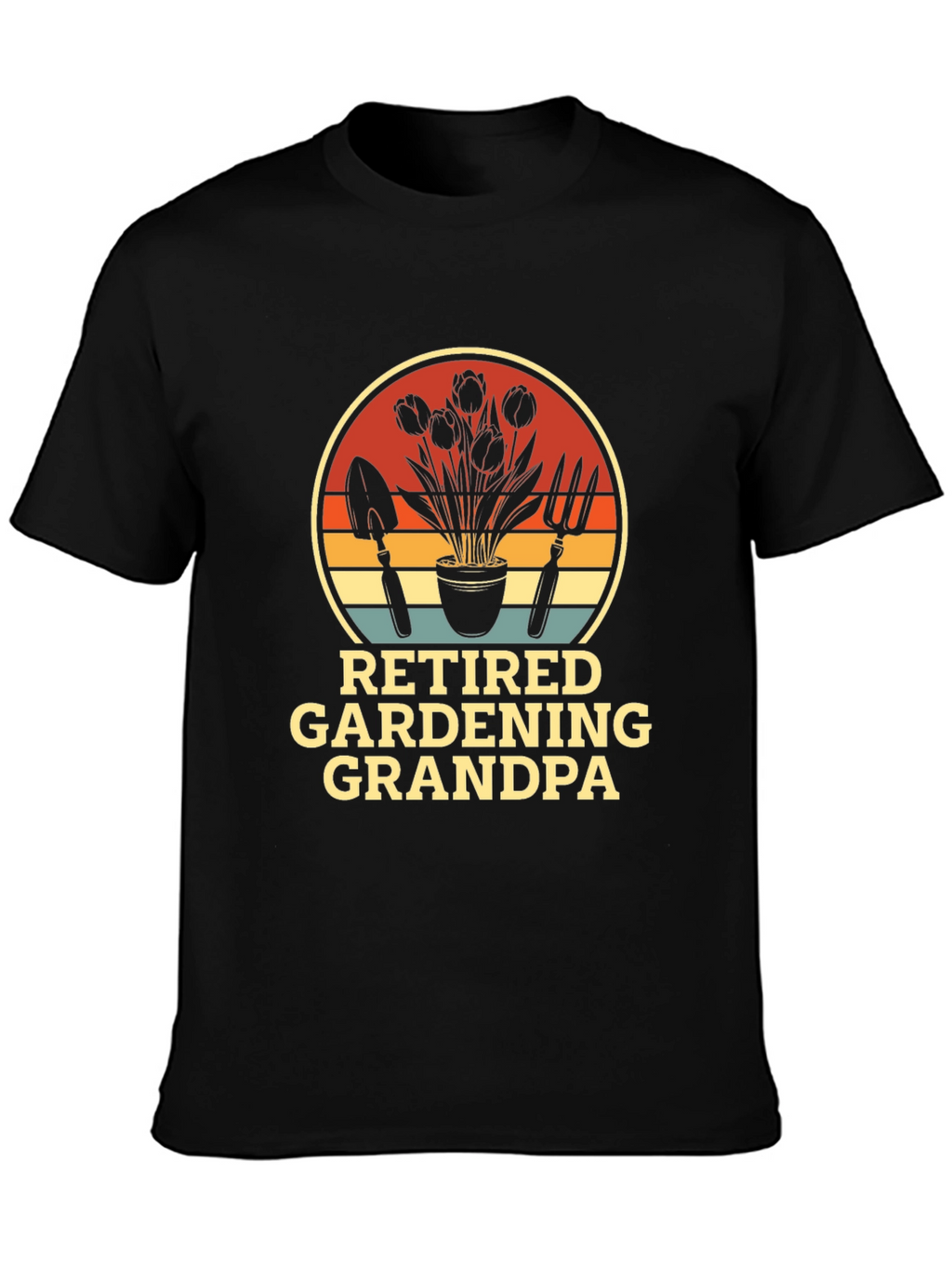 Retired Gardening Grandpa T-Shirt