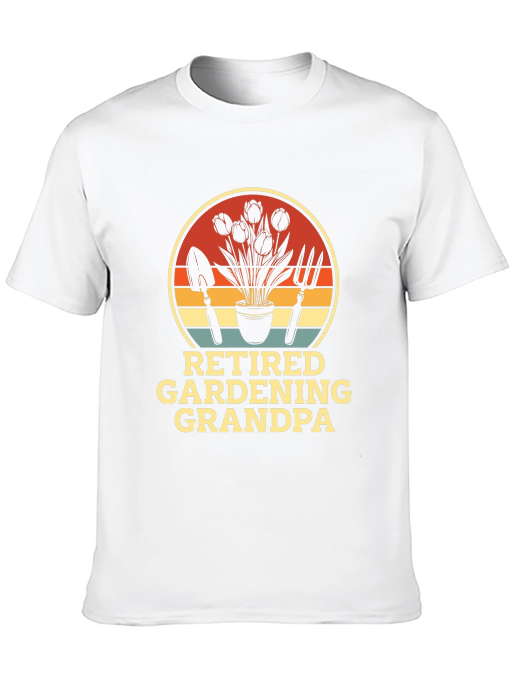 Retired Gardening Grandpa T-Shirt