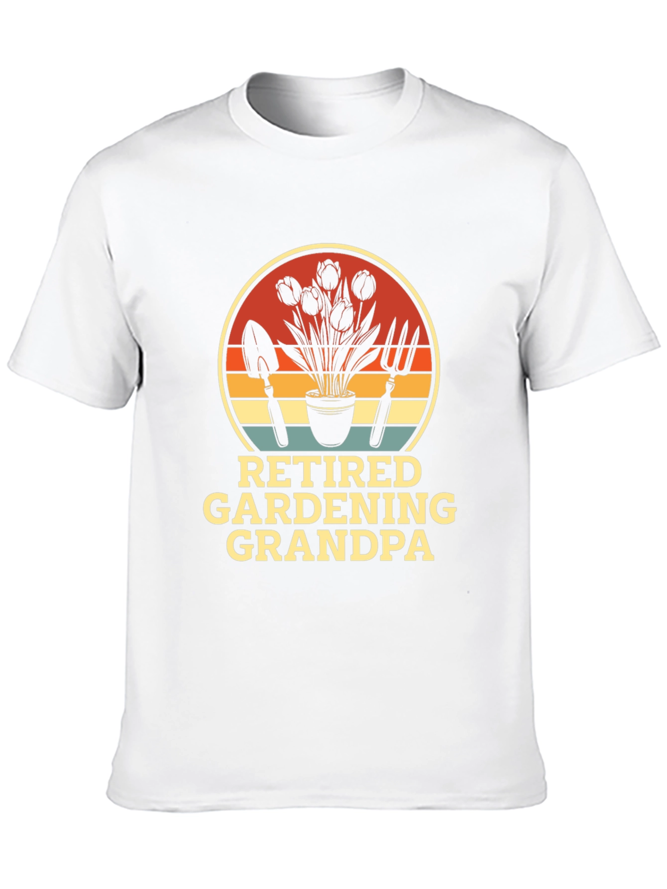 Retired Gardening Grandpa T-Shirt