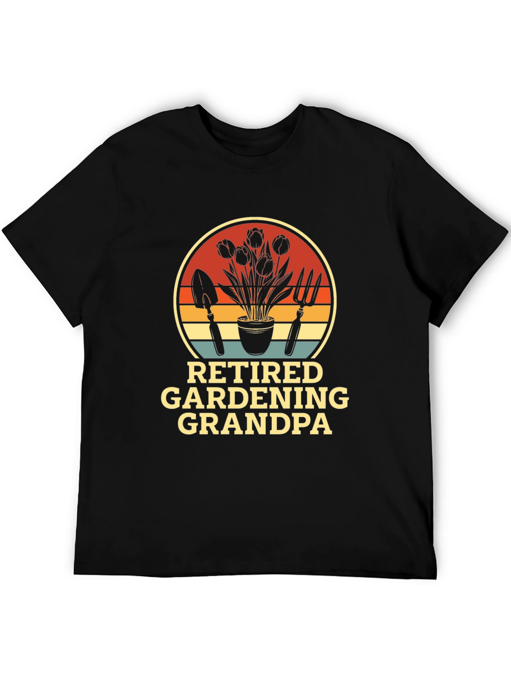 Retired Gardening Grandpa T-Shirt