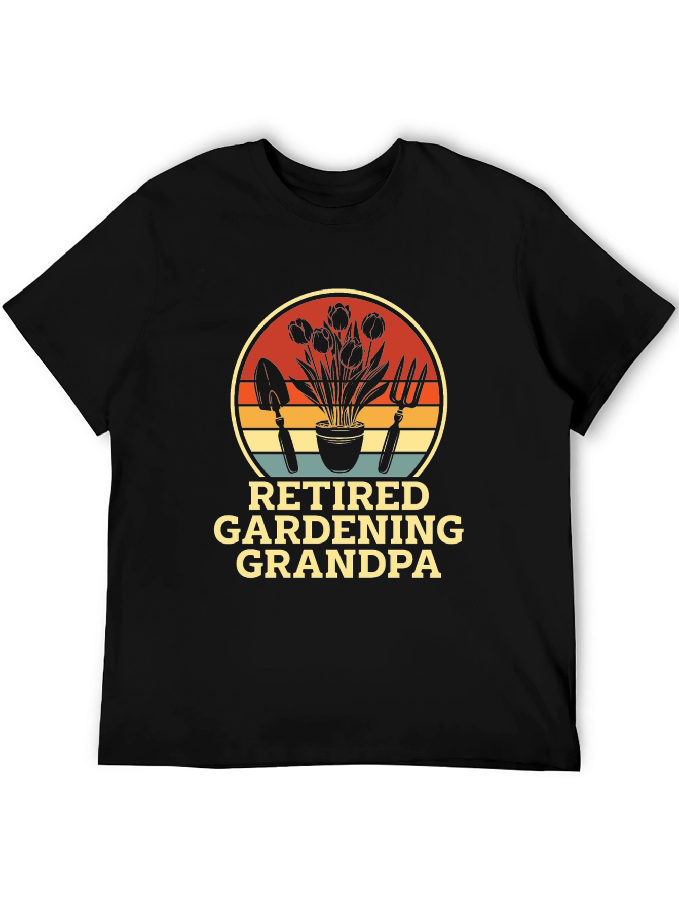 Retired Gardening Grandpa T-Shirt