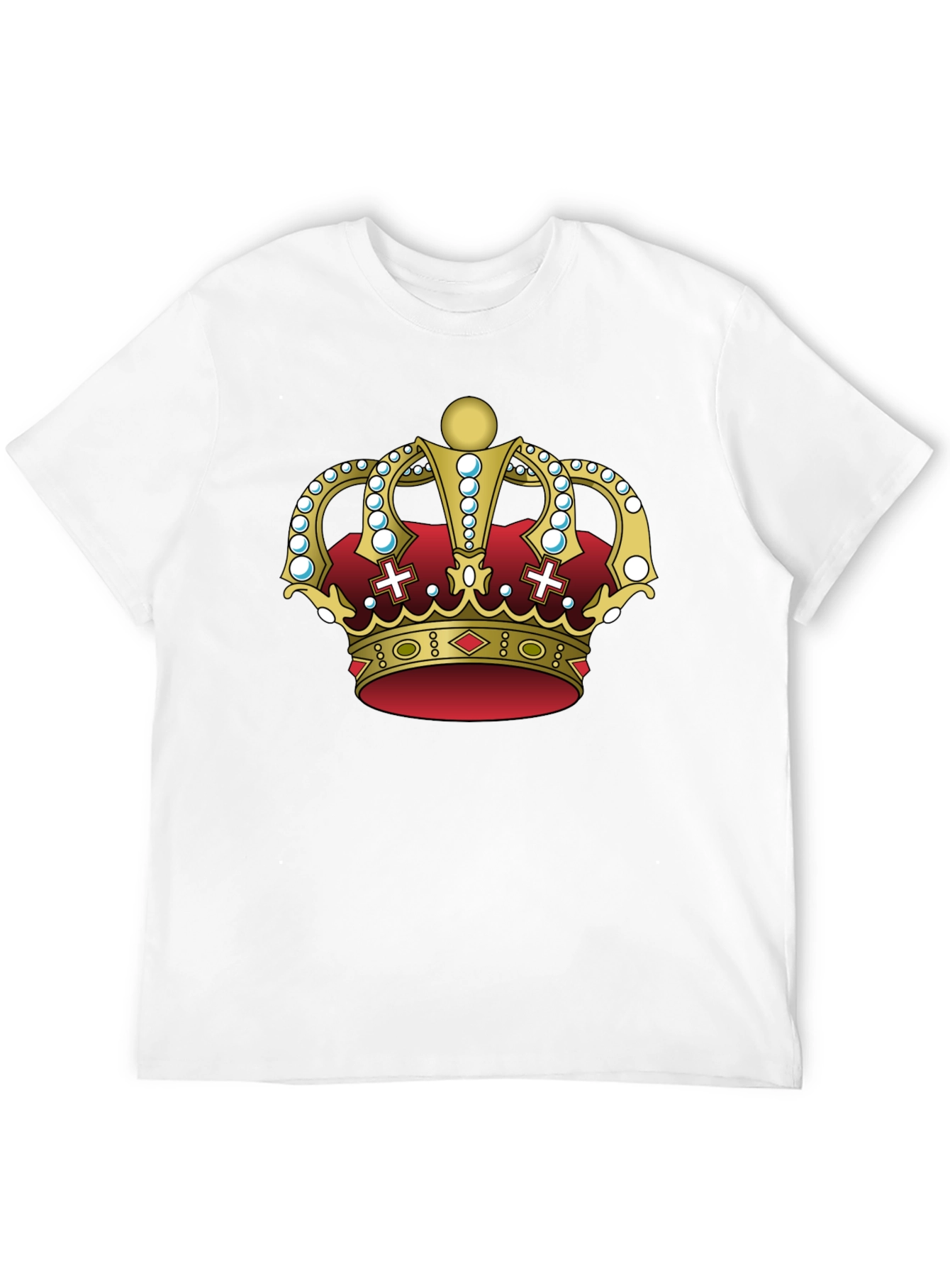 Royal Crown Graphic T-Shirt - Regal Style