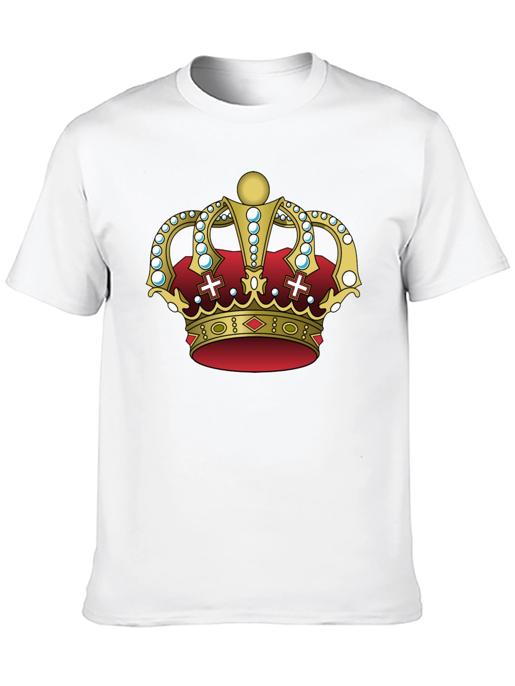 Royal Crown Graphic T-Shirt - Regal Style