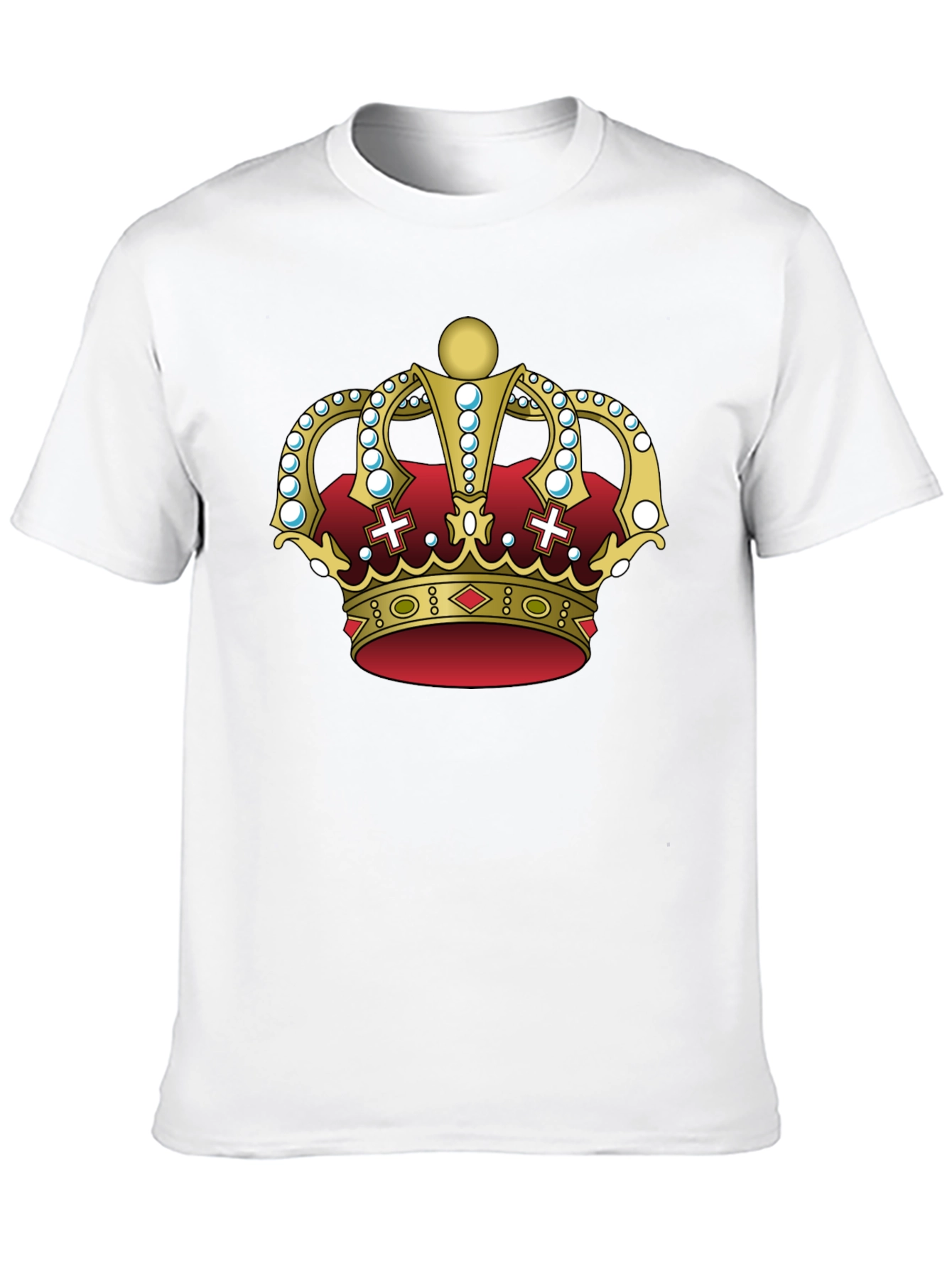 Royal Crown Graphic T-Shirt - Regal Style