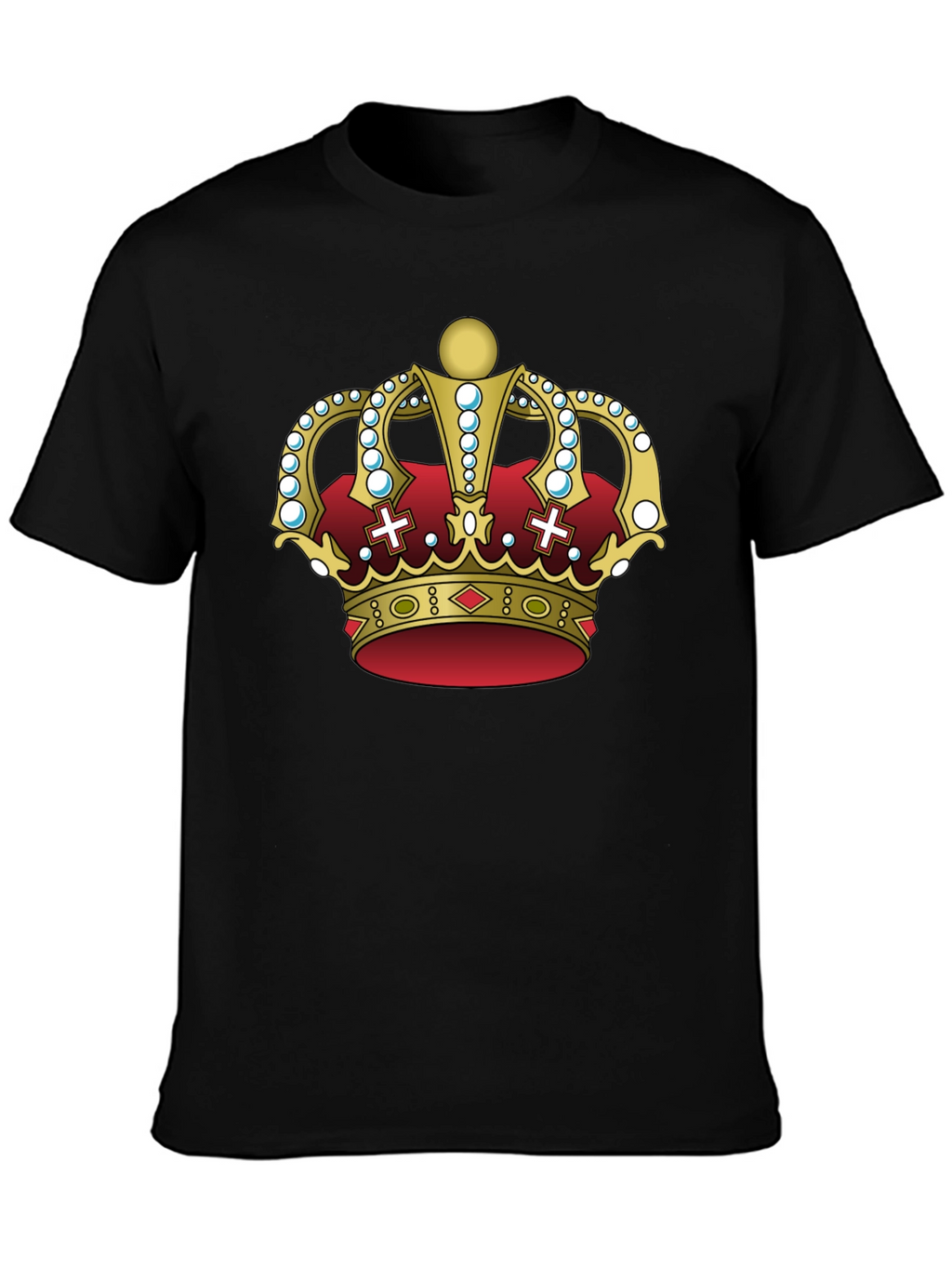Royal Crown Graphic T-Shirt - Regal Style
