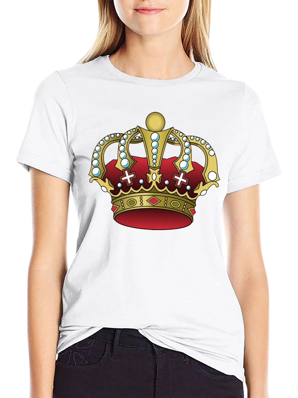 Royal Crown Graphic T-Shirt - Regal Style