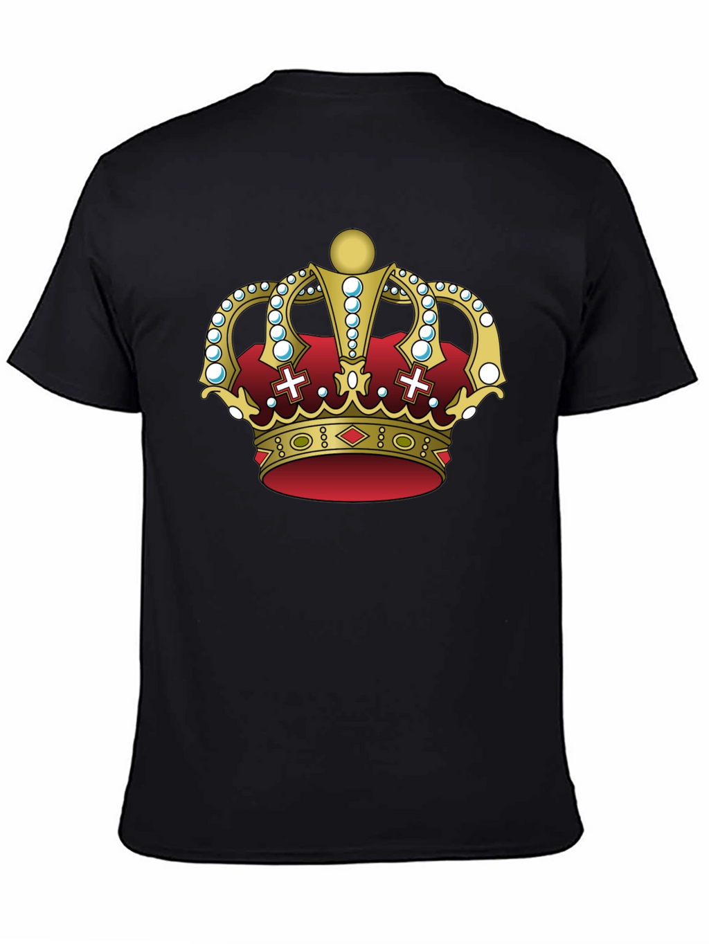 Royal Crown Graphic T-Shirt - Regal Style