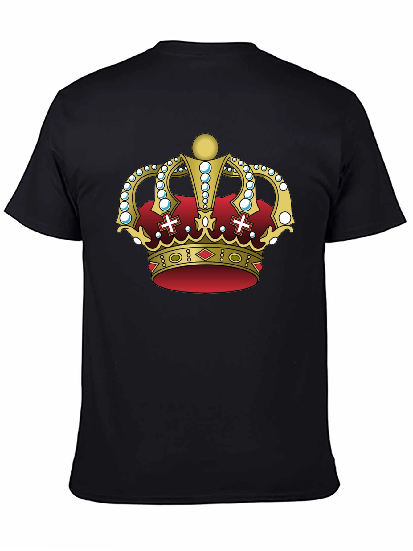 Royal Crown Graphic T-Shirt - Regal Style