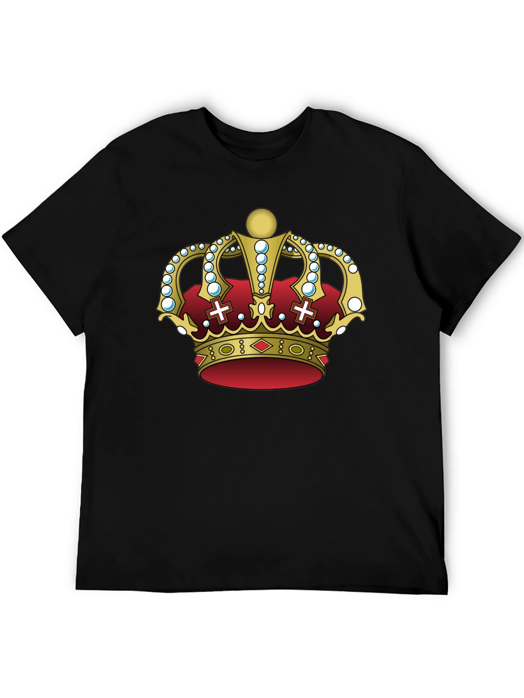 Royal Crown Graphic T-Shirt - Regal Style