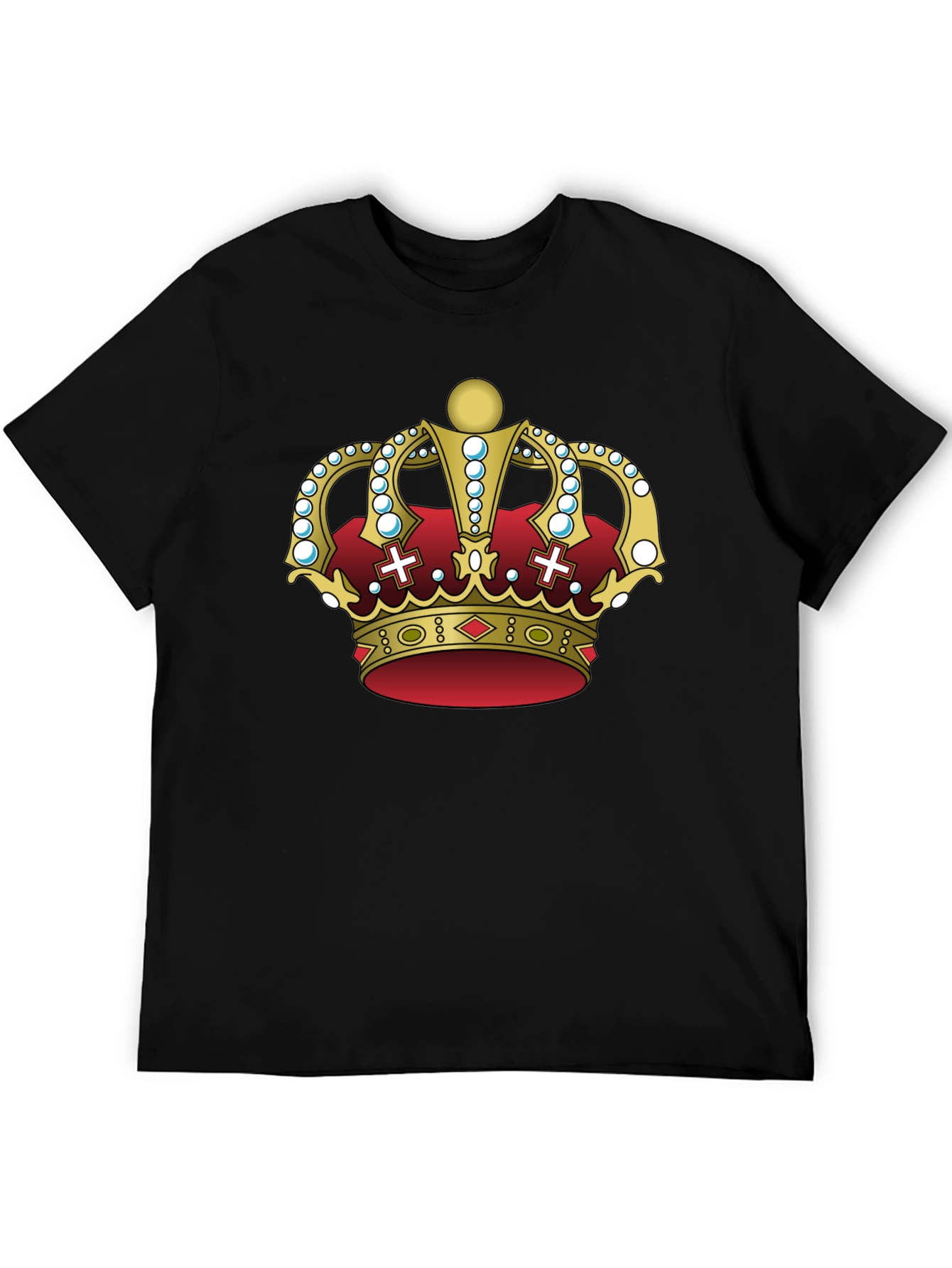 Royal Crown Graphic T-Shirt - Regal Style