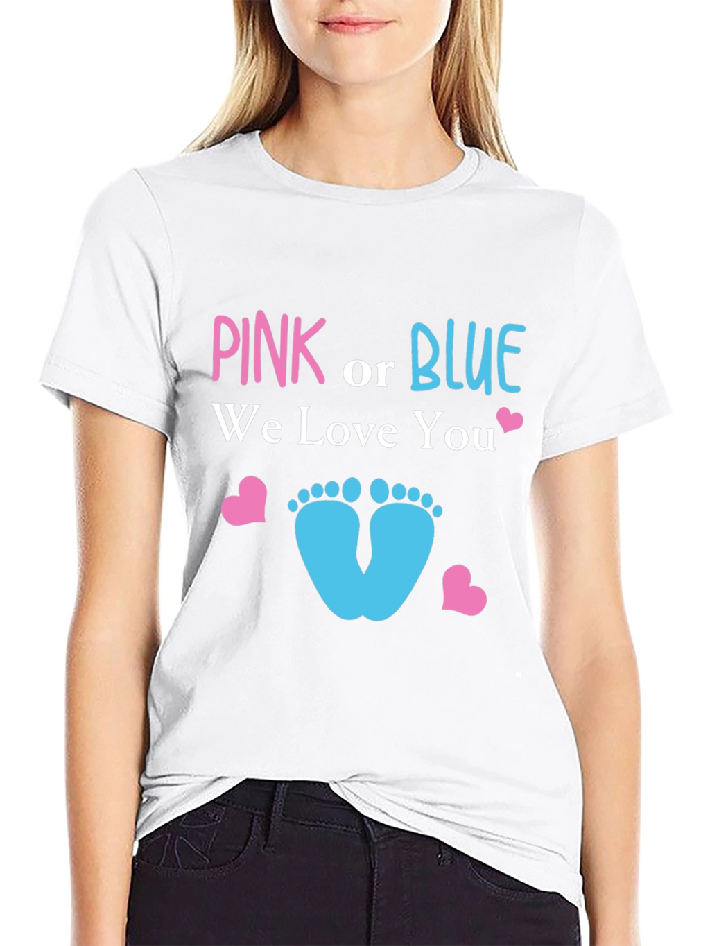 Pink or Blue We Love You T-Shirt