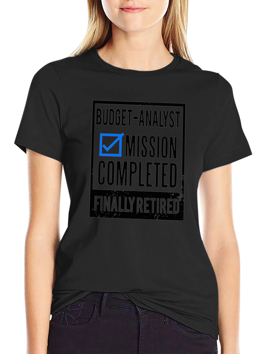 Budget Analyst Mission Completed Retirement T-Shirt