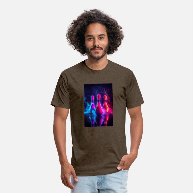 Neon Glow Bowling Pins