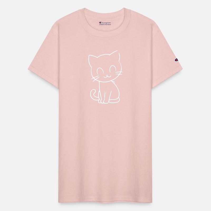Neon Kitty - Flat Vector Cat Design