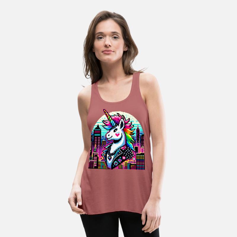 Neon Urban Unicorn: Pixel Art Chic