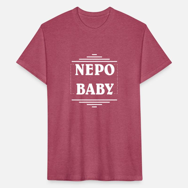 "nepo baby" in plain white letters - cos something