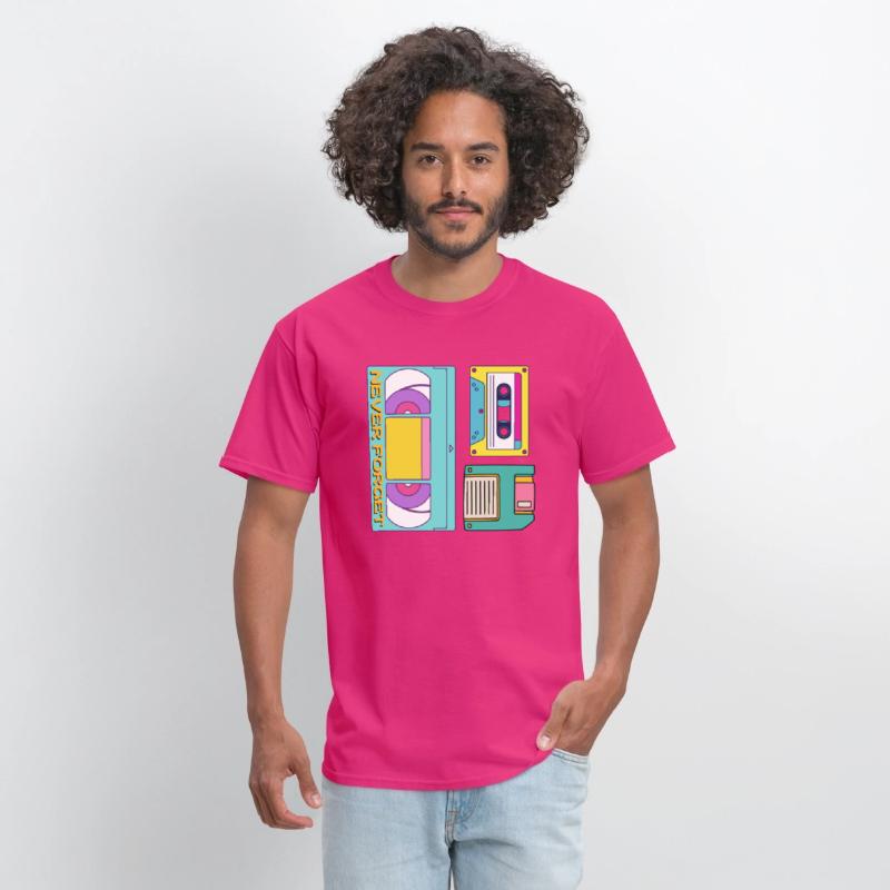 Never Forget: VHS, Floppy Disk, & Tape