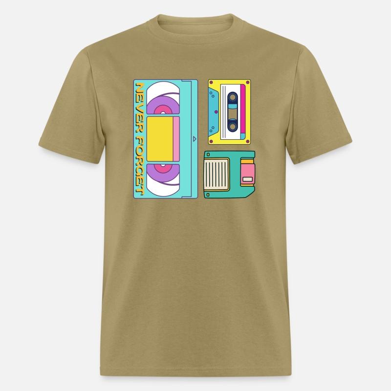 Never Forget: VHS, Floppy Disk, & Tape